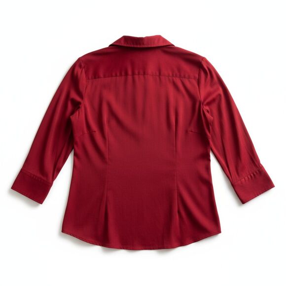 Women's Fred David Stretch Button Down Shirt -- ITEM #3427 - Picture 5 of 6